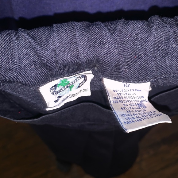 Girl uniform navy blue size 10 - Picture 2 of 3